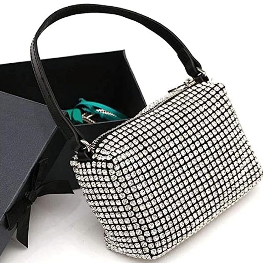 Beautiful rhinestone bag!  Sparkle !!